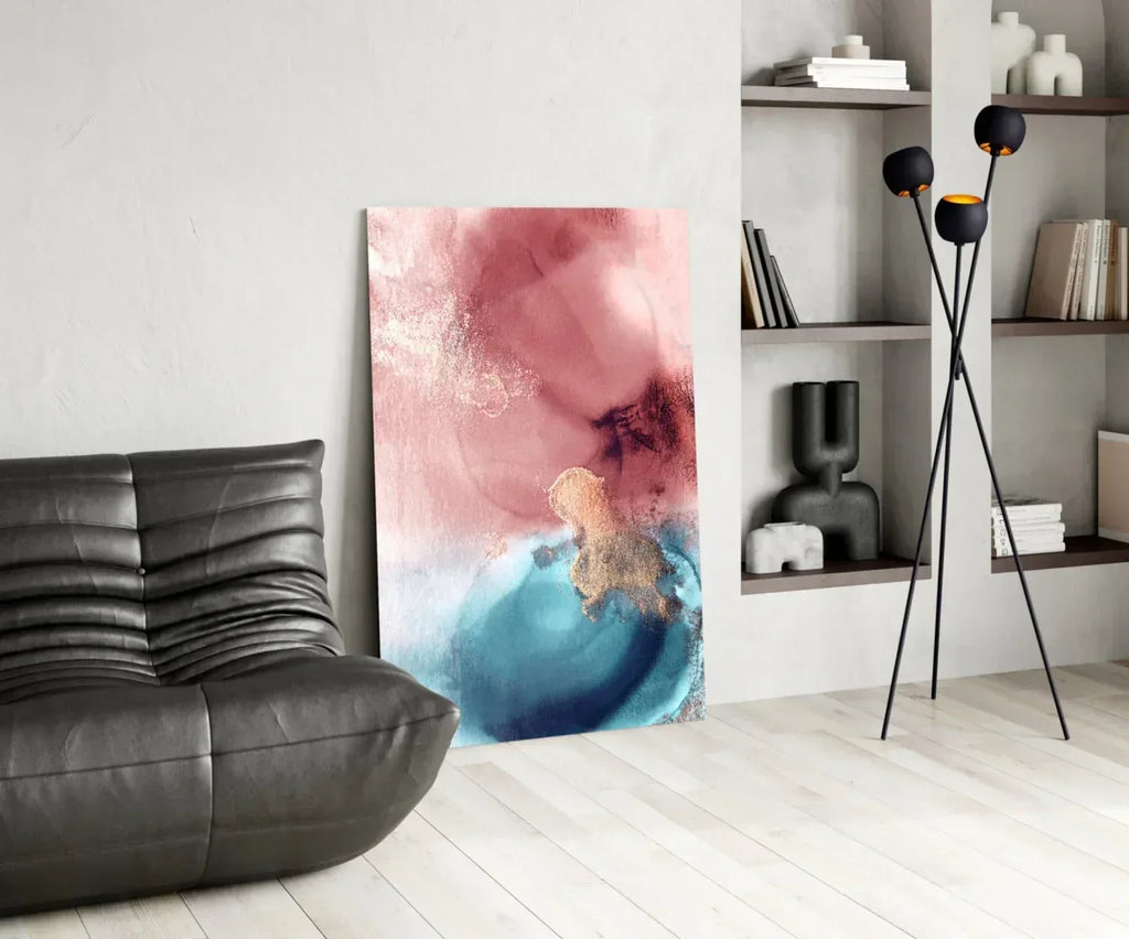 Abstract Glass Wall Art - LUXARTDECO