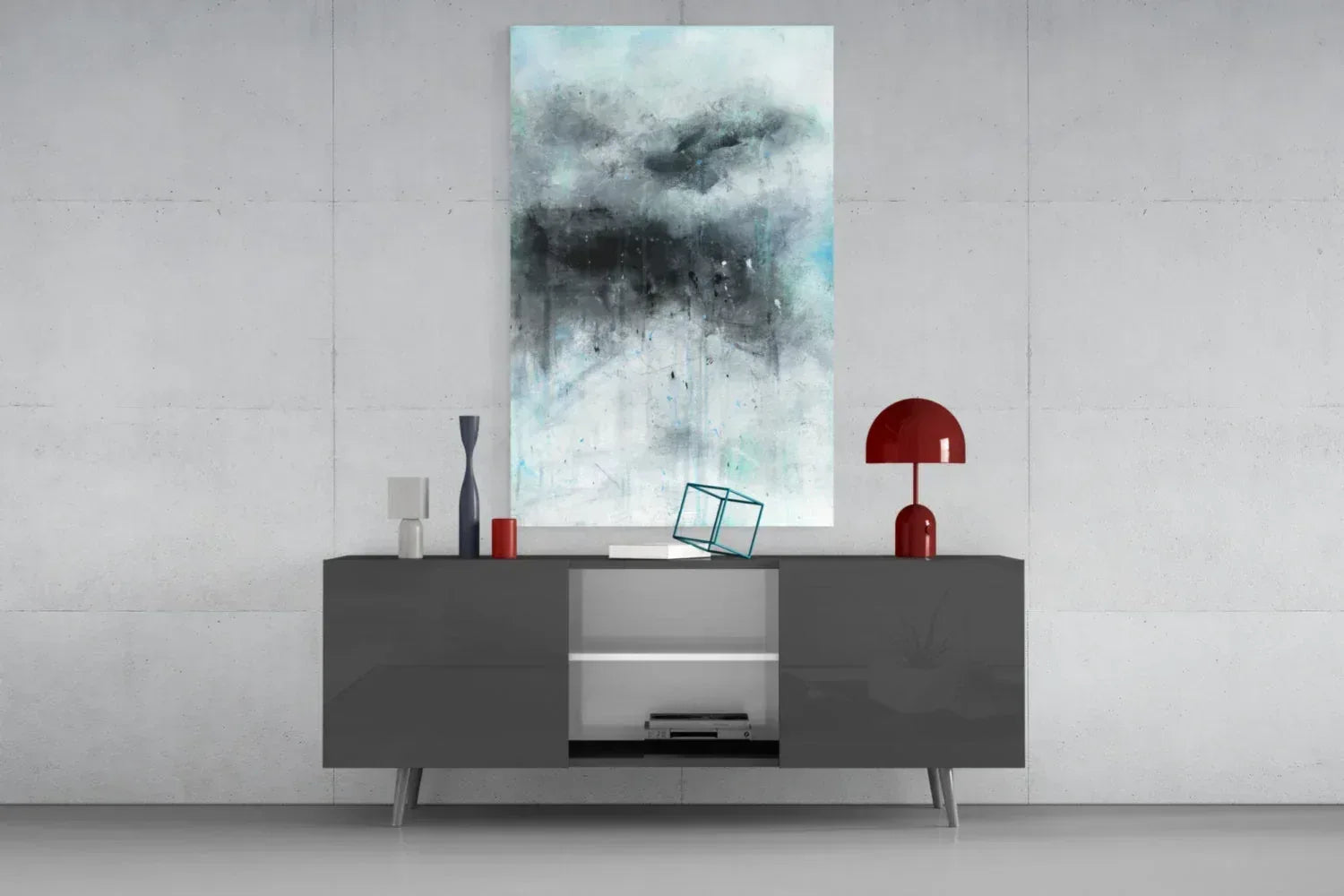 Abstract Glass Wall Art - LUXARTDECO