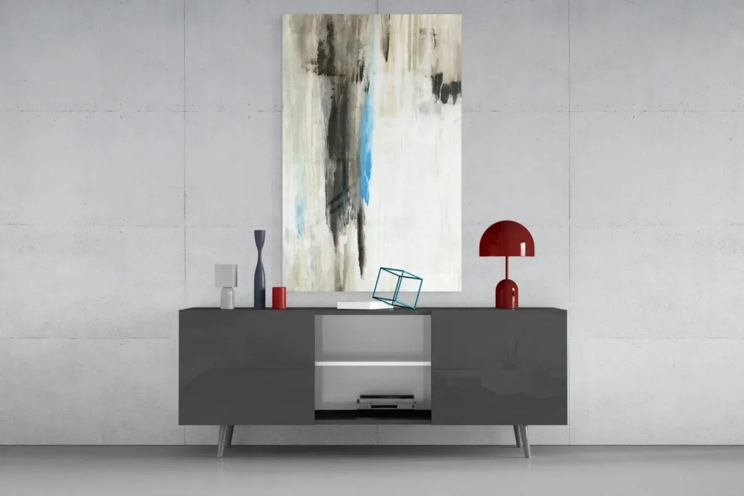 Abstract Glass Wall Art - LUXARTDECO