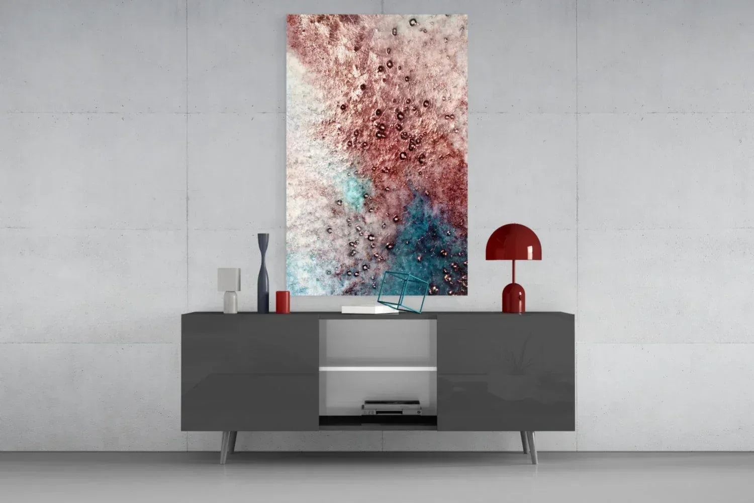 Abstract Glass Wall Art - LUXARTDECO