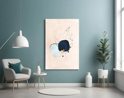 Abstract Hand Glass Wall Art - LUXARTDECO