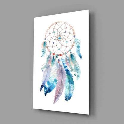 Dreamcatcher Glass Wall Art - LUXARTDECO