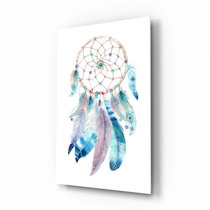 Dreamcatcher Glass Wall Art - LUXARTDECO