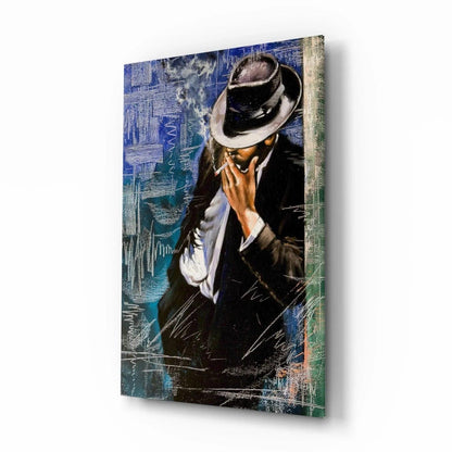 Smoking Glass Wall Art - LUXARTDECO