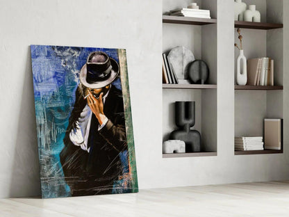 Smoking Glass Wall Art - LUXARTDECO