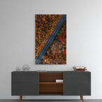 Autumn Glass Wall Art - LUXARTDECO