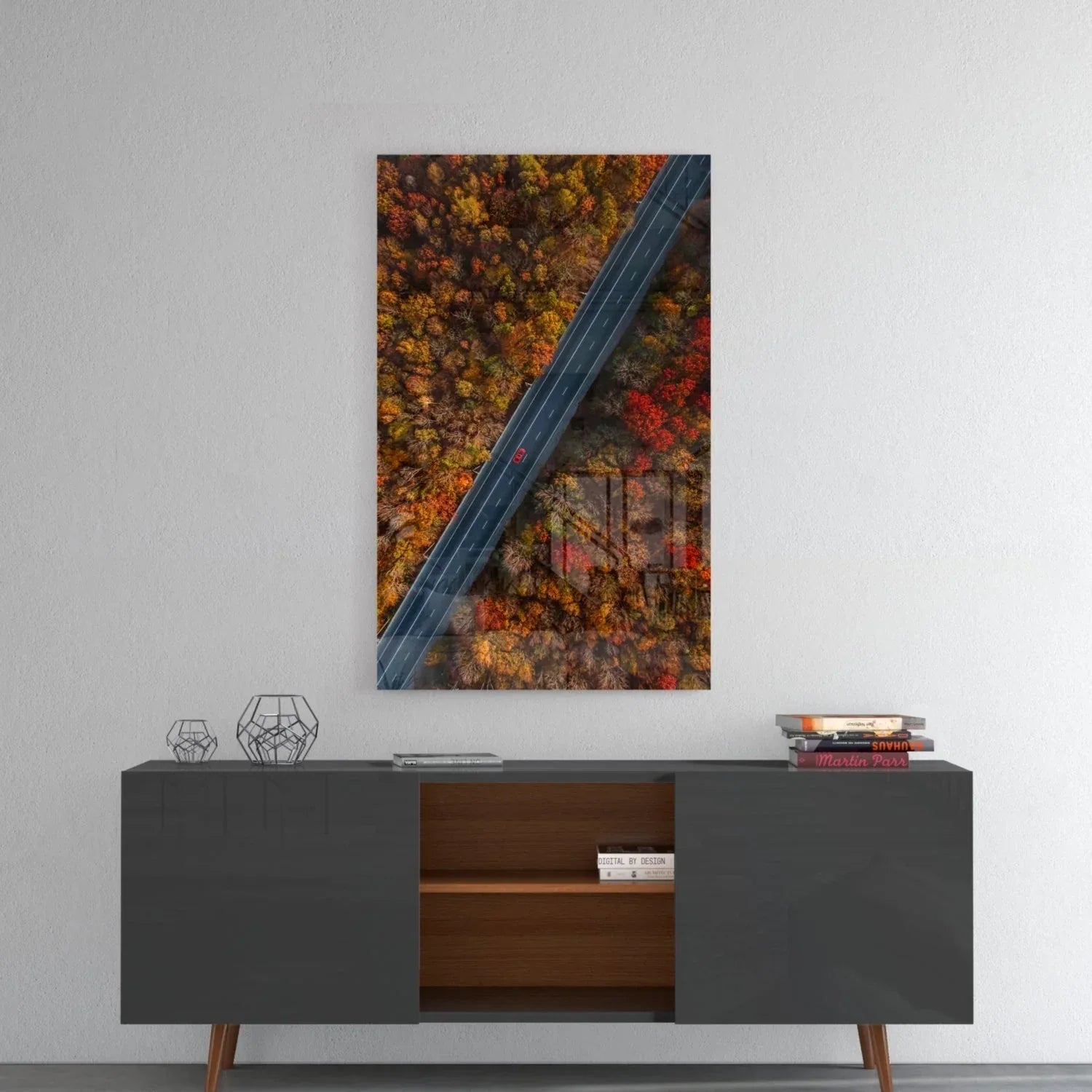 Autumn Glass Wall Art - LUXARTDECO