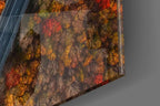 Autumn Glass Wall Art - LUXARTDECO