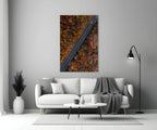 Autumn Glass Wall Art - LUXARTDECO