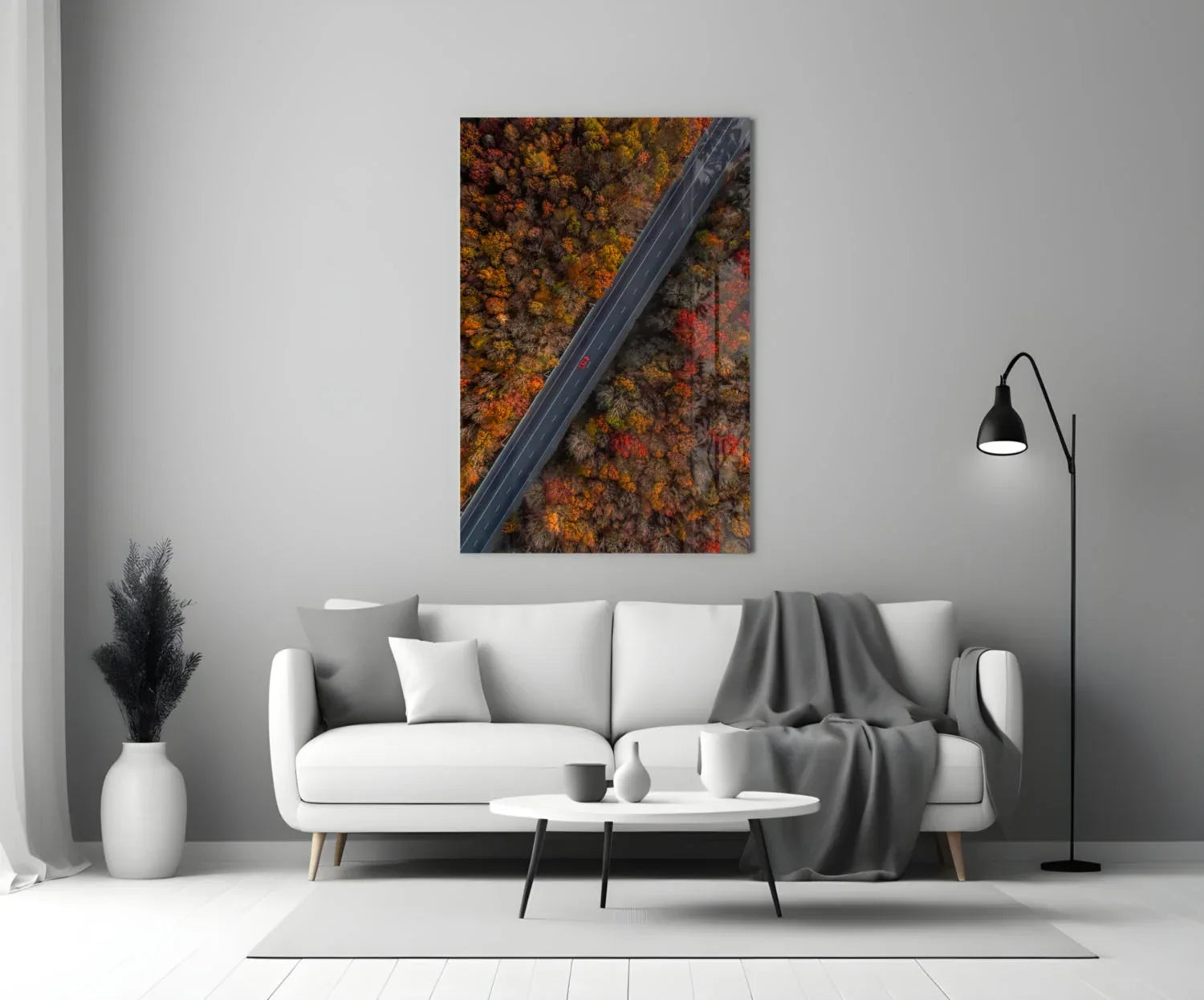 Autumn Glass Wall Art - LUXARTDECO