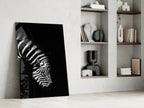 Zebra Glass Wall Art - LUXARTDECO