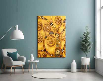 Tree of Life Glass Wall Art - LUXARTDECO