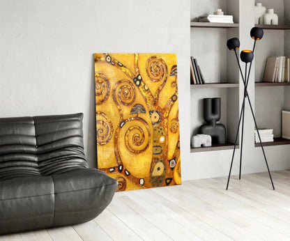 Tree of Life Glass Wall Art - LUXARTDECO