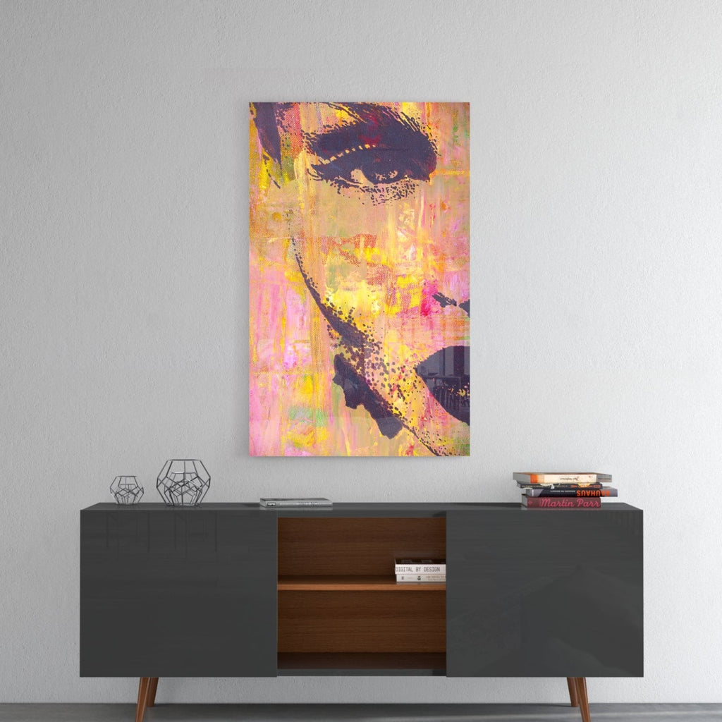 Women's Glass Wall Art
