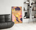 Women's Glass Wall Art