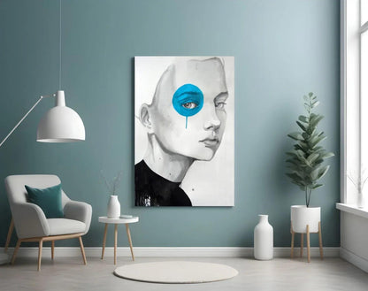 Little Child Glass Wall Art - LUXARTDECO