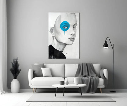 Little Child Glass Wall Art - LUXARTDECO