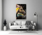 Horse Glass Wall Art - LUXARTDECO