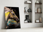 Horse Glass Wall Art - LUXARTDECO
