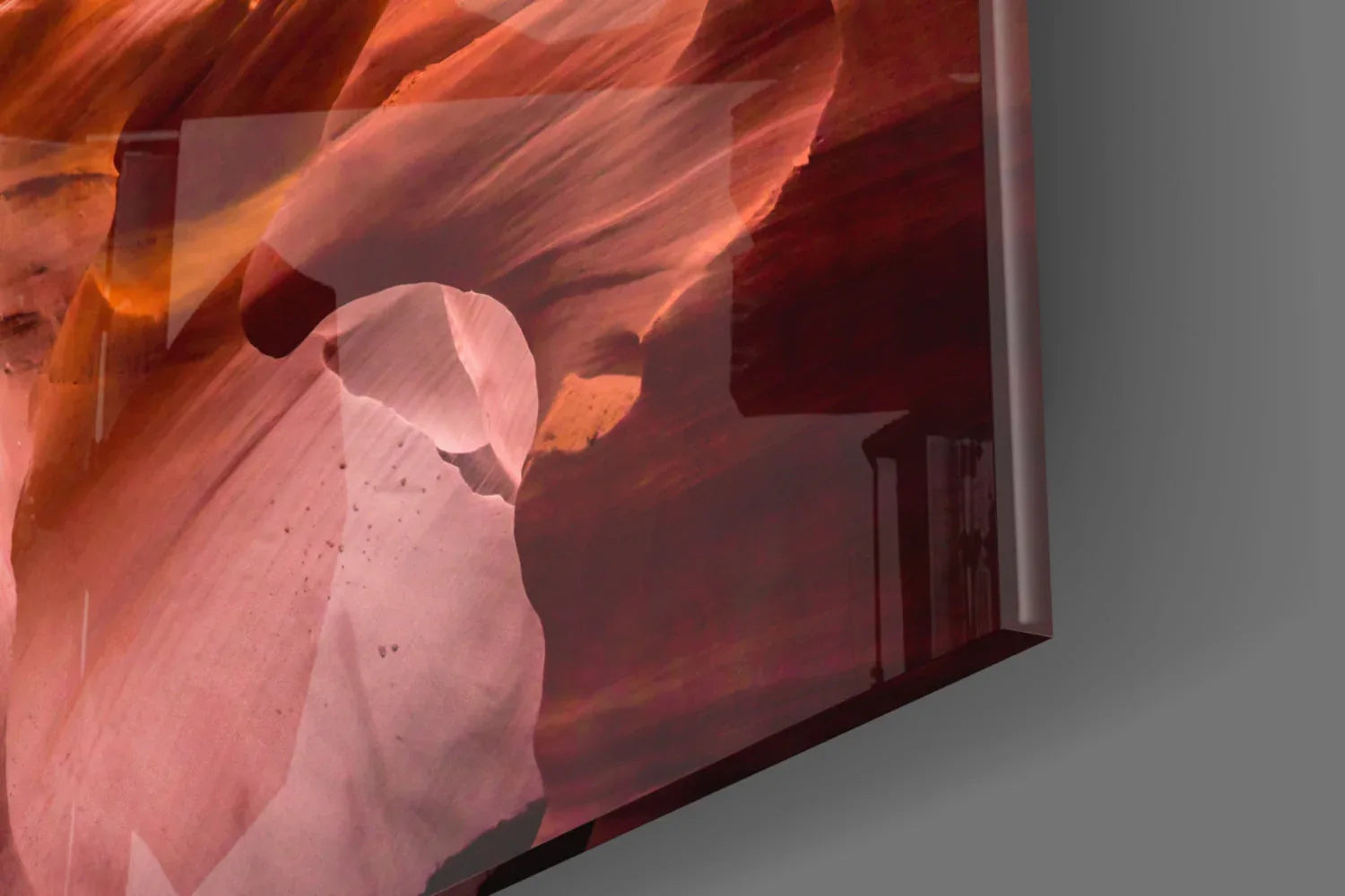 Canyon Glass Wall Art - LUXARTDECO