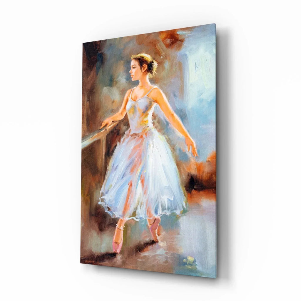 Ballerina Glass Wall Art - LUXARTDECO