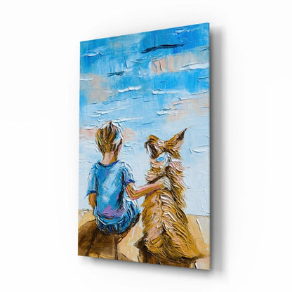 Friendship Glass Wall Art - LUXARTDECO