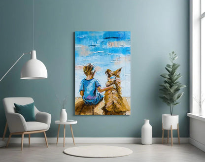 Friendship Glass Wall Art - LUXARTDECO
