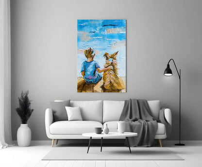 Friendship Glass Wall Art - LUXARTDECO