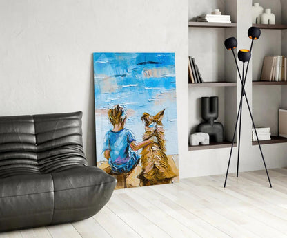 Friendship Glass Wall Art - LUXARTDECO