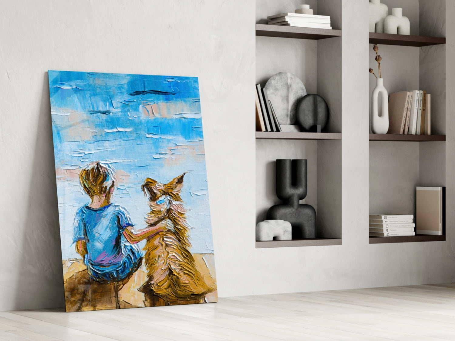 Friendship Glass Wall Art