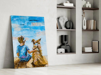 Friendship Glass Wall Art - LUXARTDECO