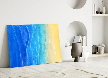 Sea Sand Glass Wall Art - LUXARTDECO