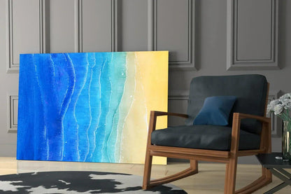 Sea Sand Glass Wall Art - LUXARTDECO