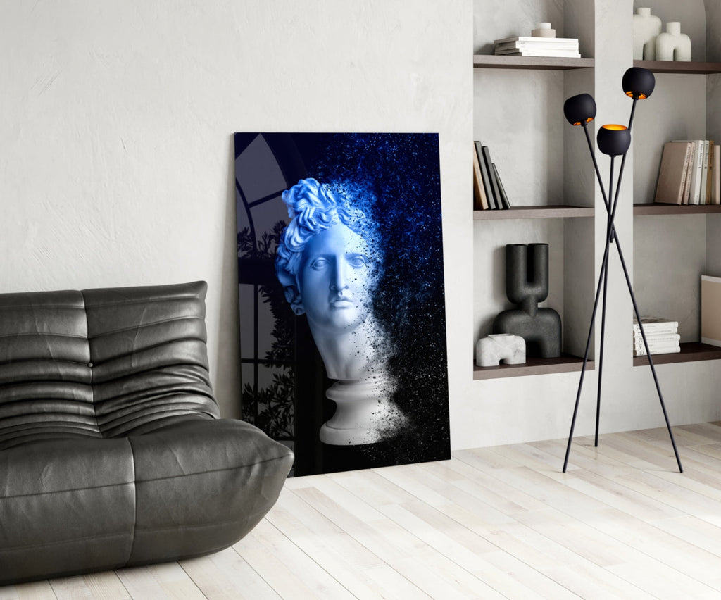 Sculpture Glass Wall Art