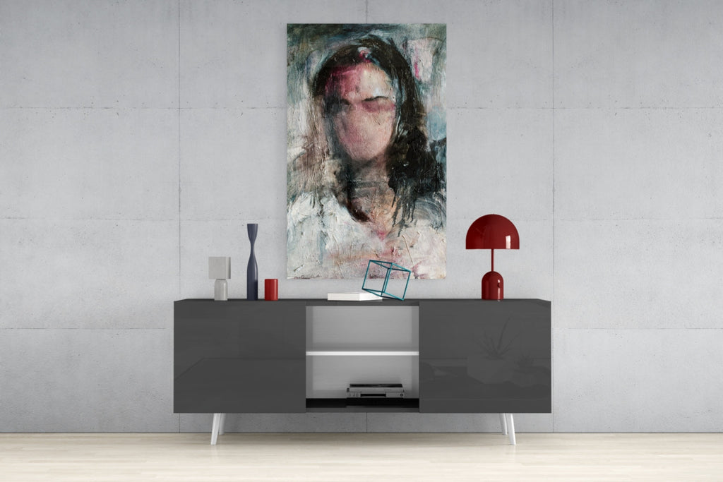 Women's Glass Wall Art