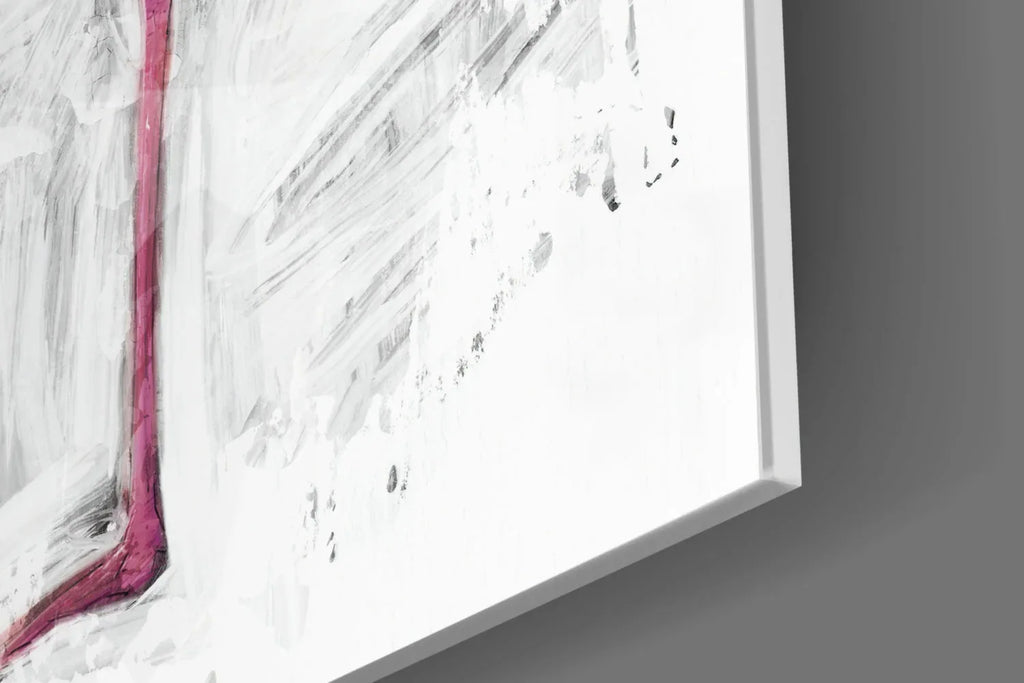 Flamingo Glass Wall Art - LUXARTDECO