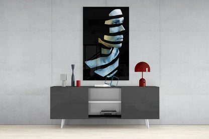 The Future Glass Wall Art - LUXARTDECO