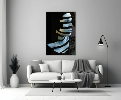 The Future Glass Wall Art - LUXARTDECO