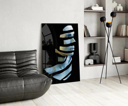 The Future Glass Wall Art - LUXARTDECO