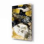 Dance of Yellow Glass Wall Art - LUXARTDECO