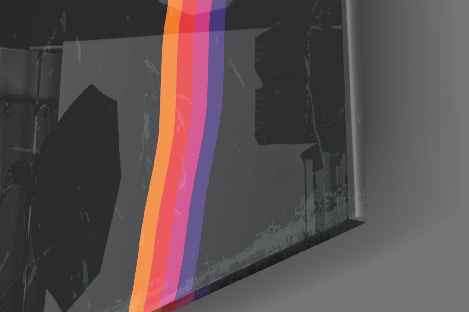 Night Filter Glass Wall Art