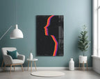 Night Filter Glass Wall Art - LUXARTDECO