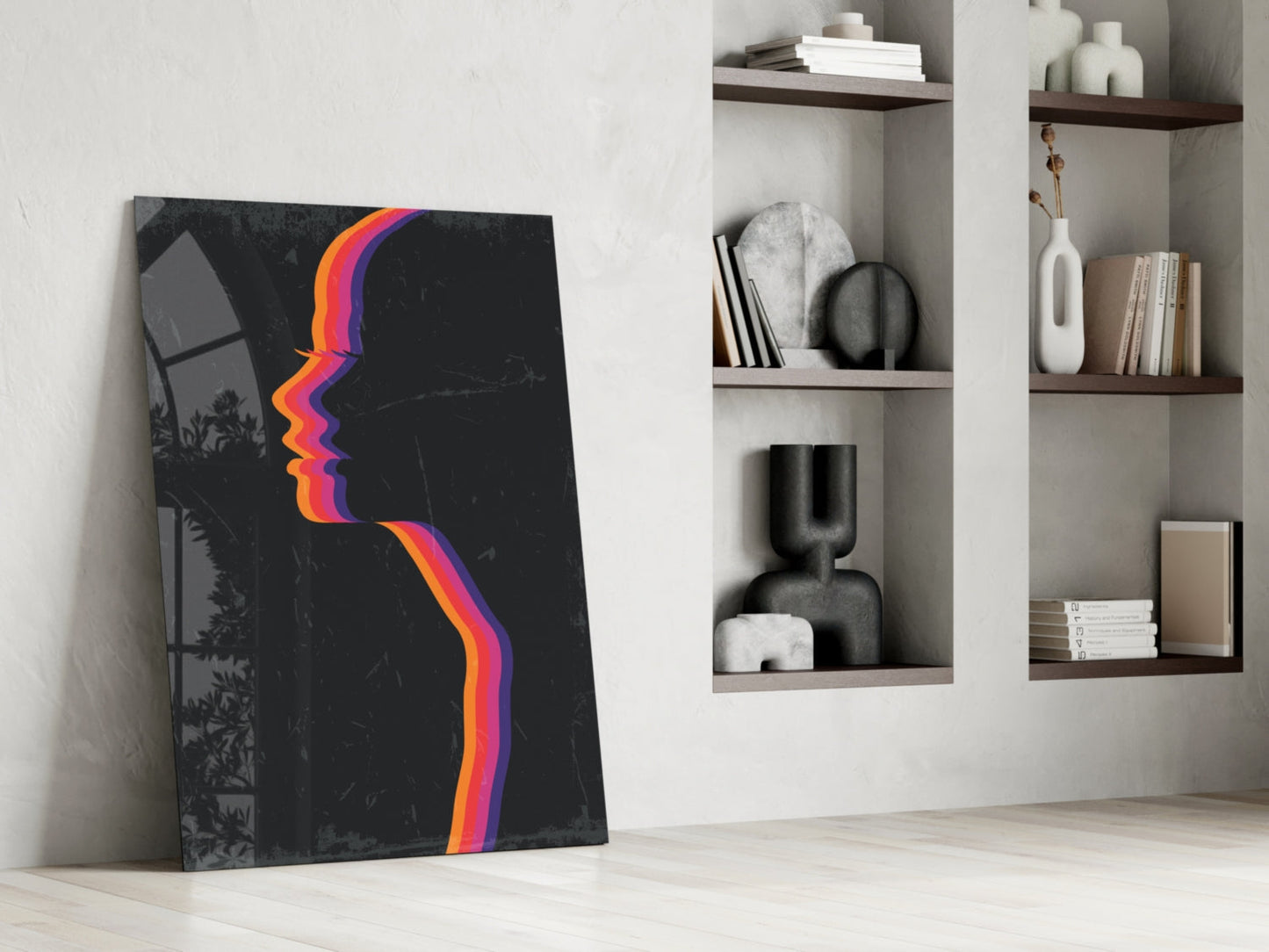 Night Filter Glass Wall Art