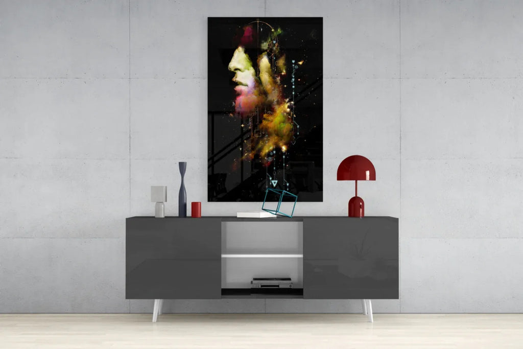 Thought Glass Wall Art - LUXARTDECO