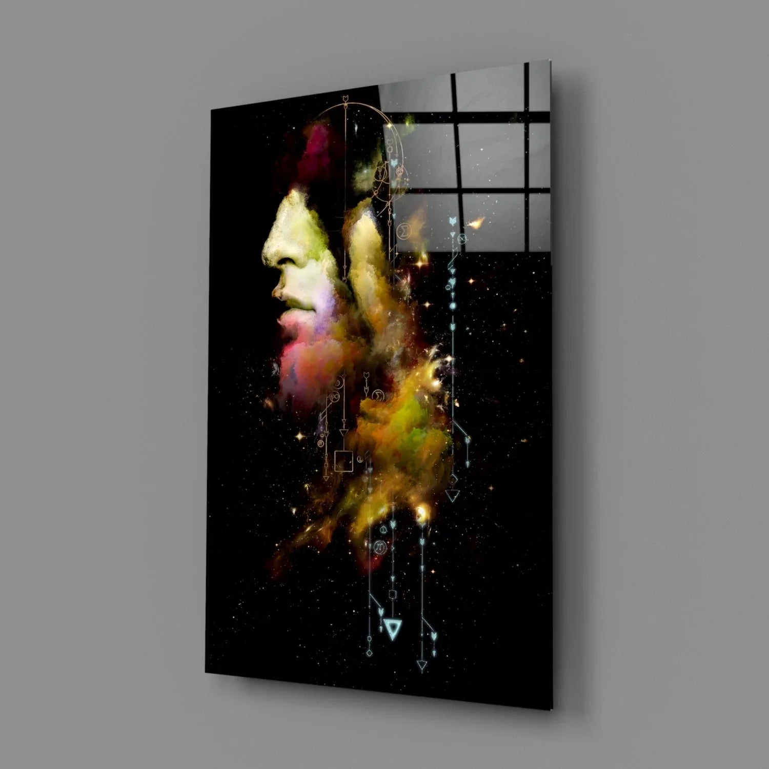 Thought Glass Wall Art - LUXARTDECO