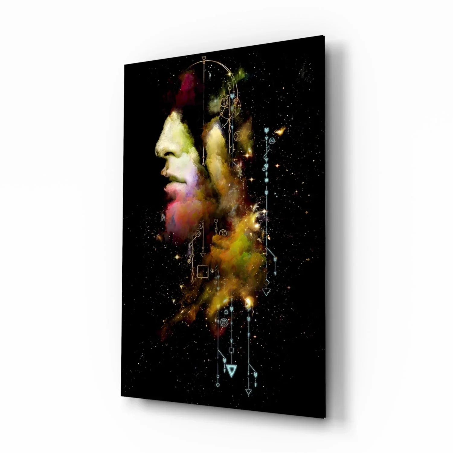Thought Glass Wall Art - LUXARTDECO
