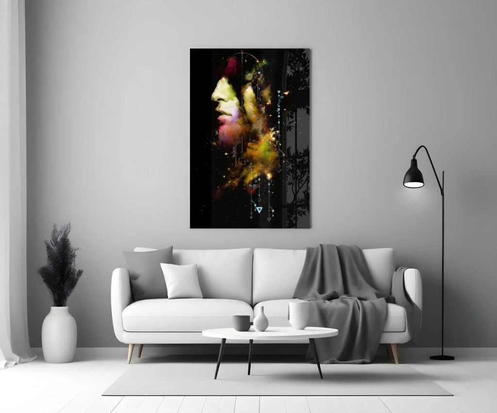 Thought Glass Wall Art - LUXARTDECO