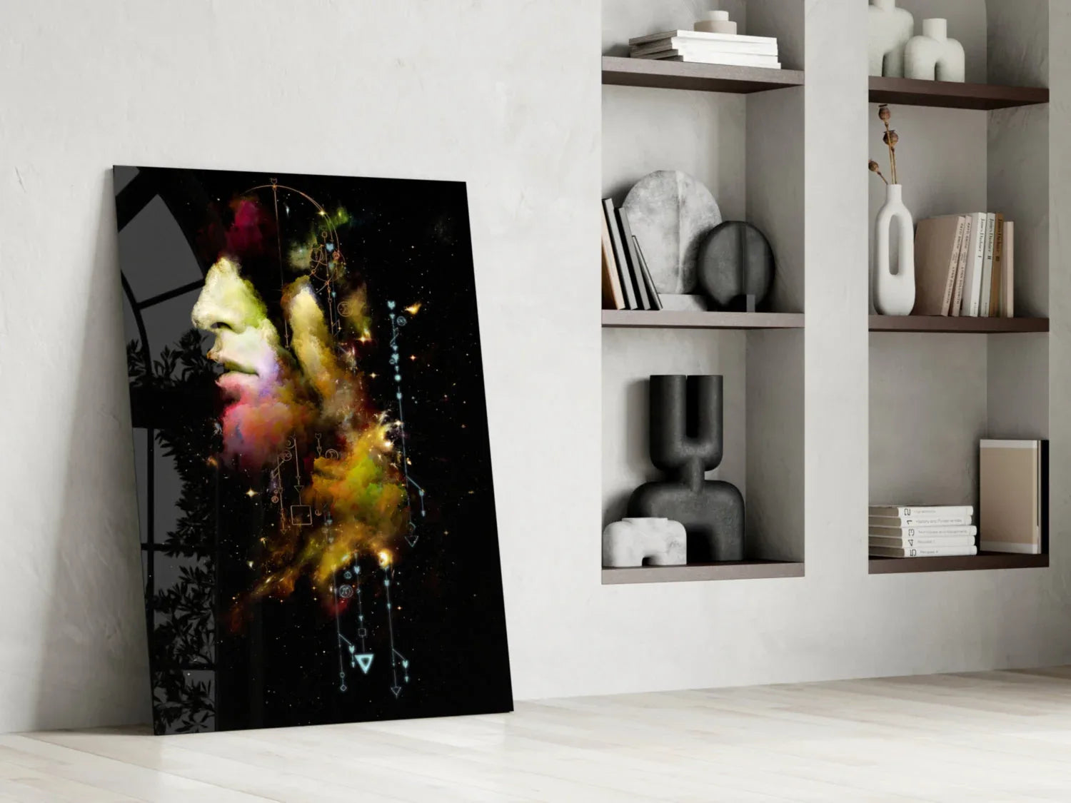 Thought Glass Wall Art - LUXARTDECO