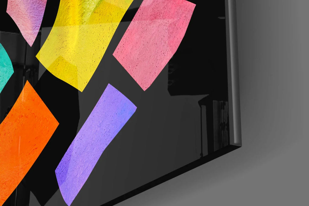 Colorful Spirit Glass Wall Art - LUXARTDECO