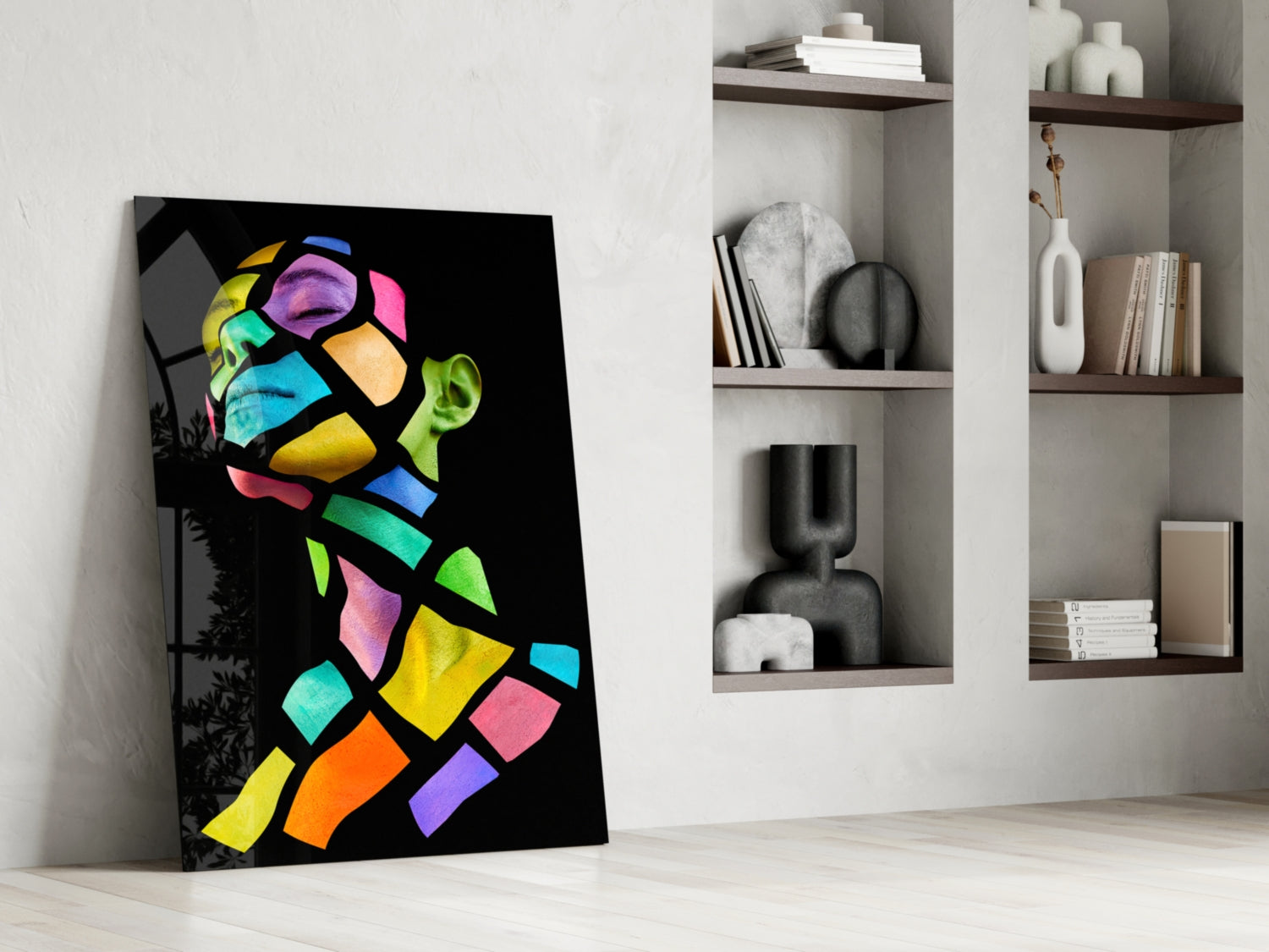 Colorful Spirit Glass Wall Art